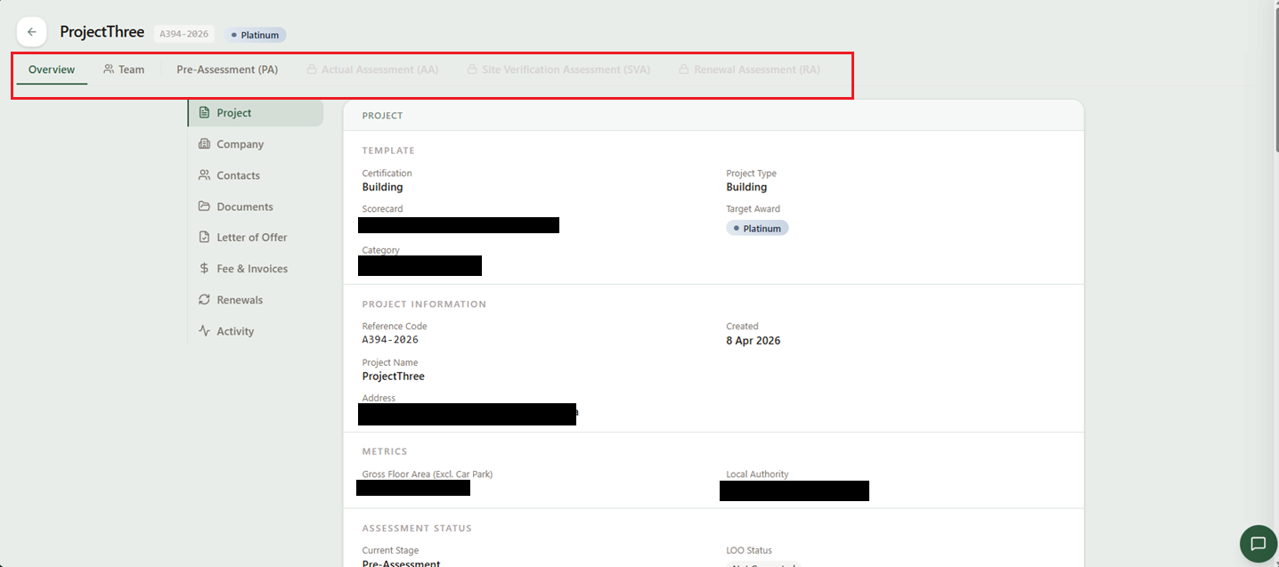 Approved Project Registration | GreenRE App Documentation