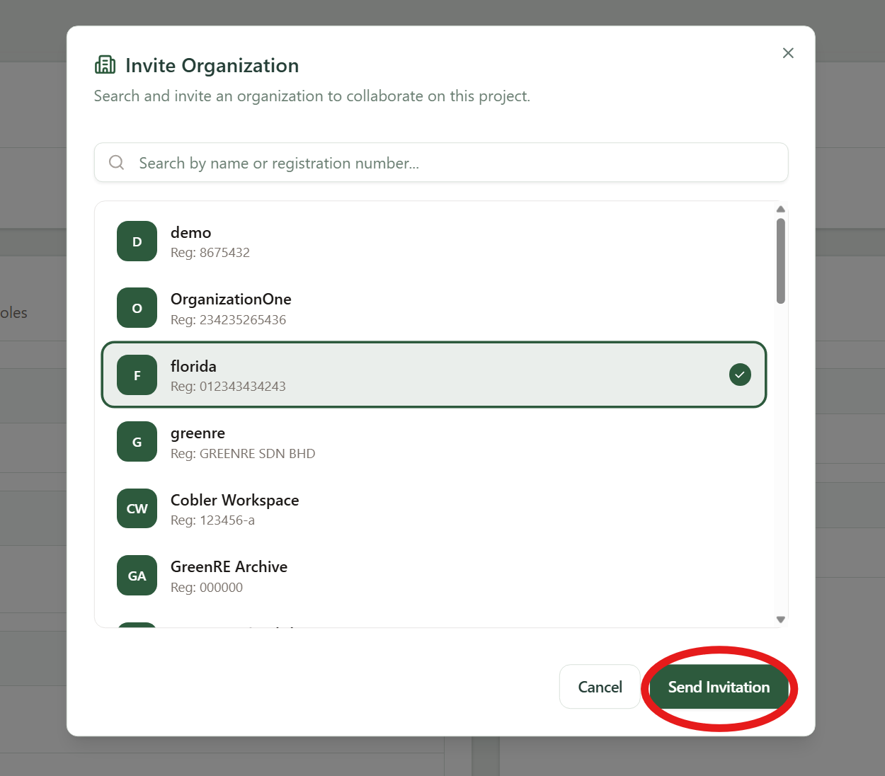 Approved Project Registration | GreenRE App Documentation